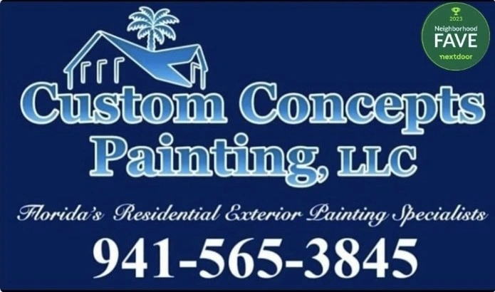 Custom Concepts Painting - Business Card